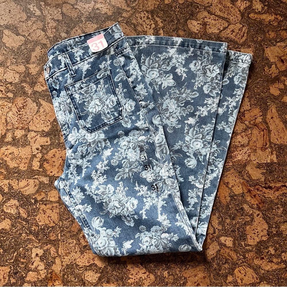 Gap x LoveShackFancy Floral Jeans NWT